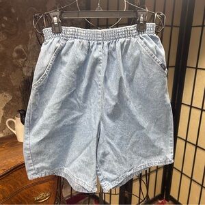 VTG 80s CHIC JEANS High Waisted Front Pocket Light Denim 'Mom Jeans': Size 12